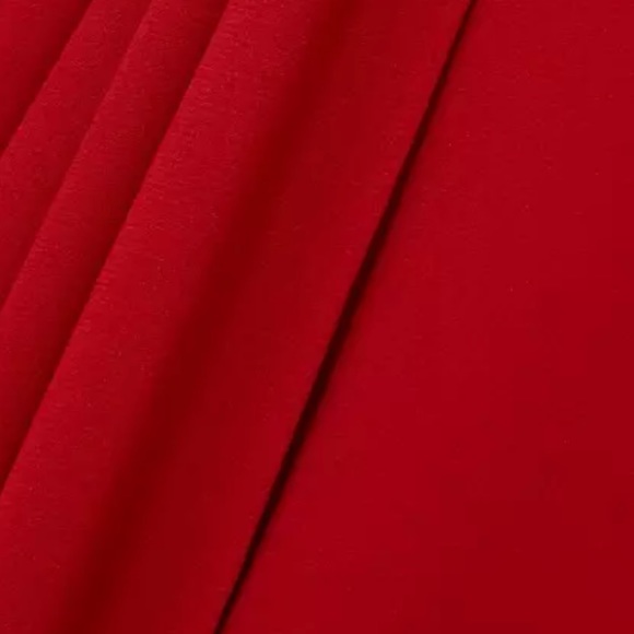 NAEEM KHAN One Shoulder Jersey Draped Train Gown - Picture 4 of 11